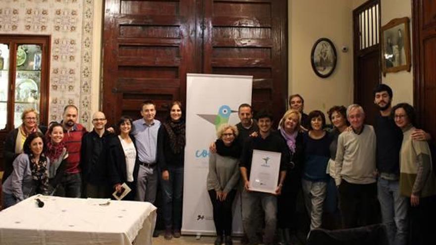 Lliurament de la Menció Colibrí al Centre Delàs.