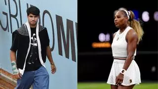 Serena Williams alimenta los rumores: ¿pareja de Carlos Alcaraz?
