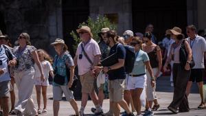Una de cada set persones a Barcelona a l’agost és turista