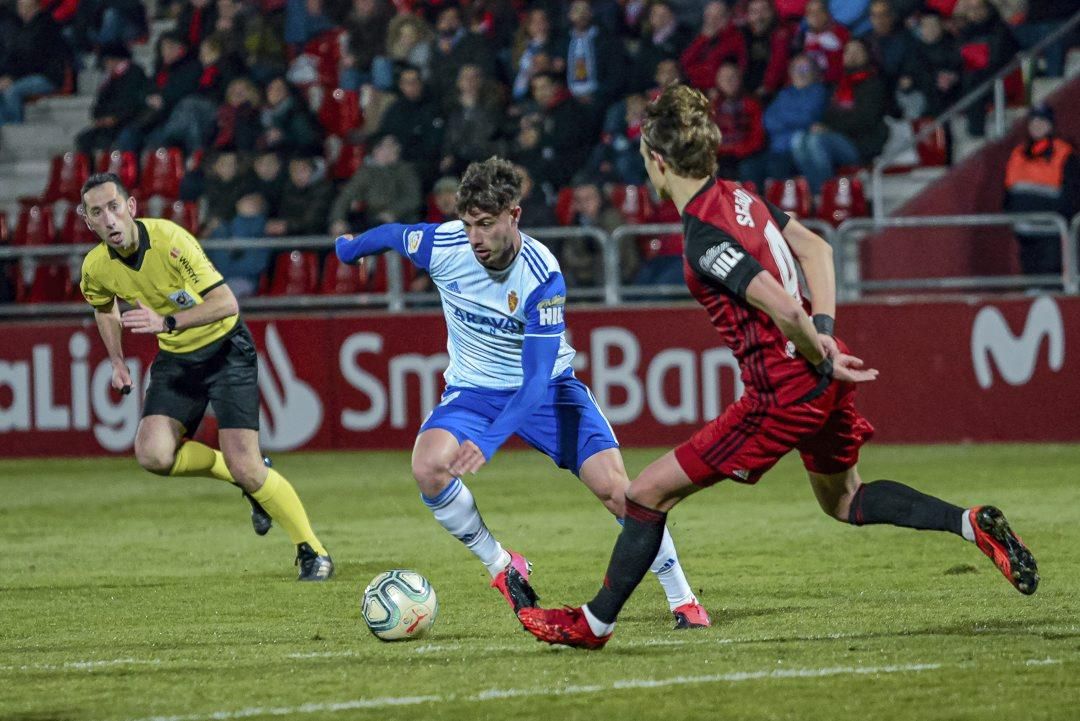 Partido Mirandés contra Real Zaragoza