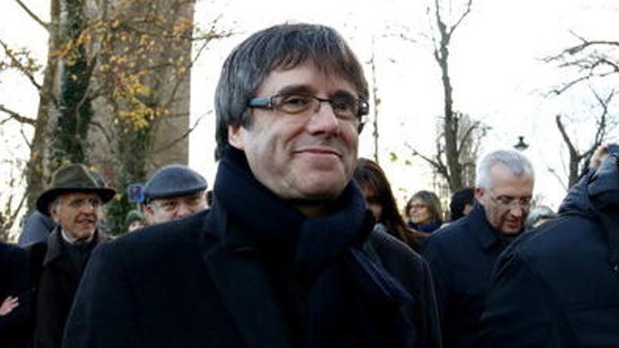 Puigdemont, durant una visita a Bruges, Bèlgica, el passat novembre