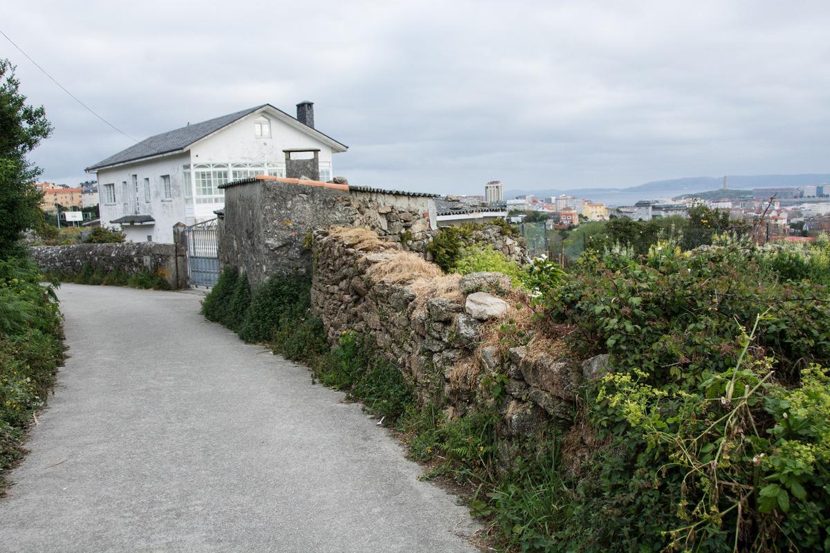 Lugar de Visma donde se encontraba la Quinta de la Compañía de Jesús y el manantial donde se iniciaba el acueducto.