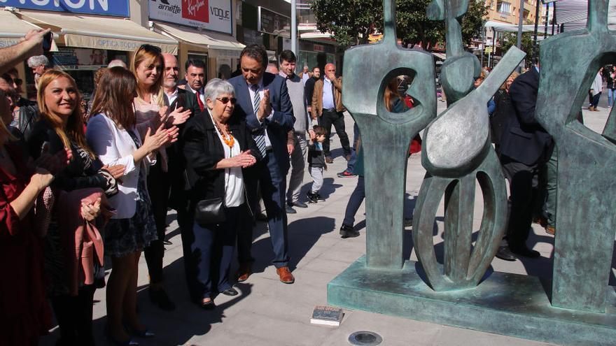 Las esculturas de Laverón y la nueva peatonalización de Torremolinos