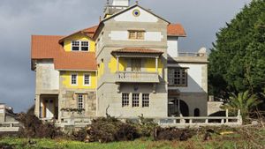 Villa Sol, donde ya se realizan obras de conservación y limpieza exterior.