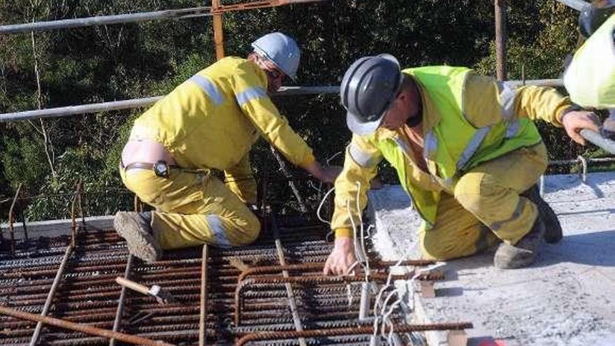 Trabajadores de la construcción. // Rafa Vázquez