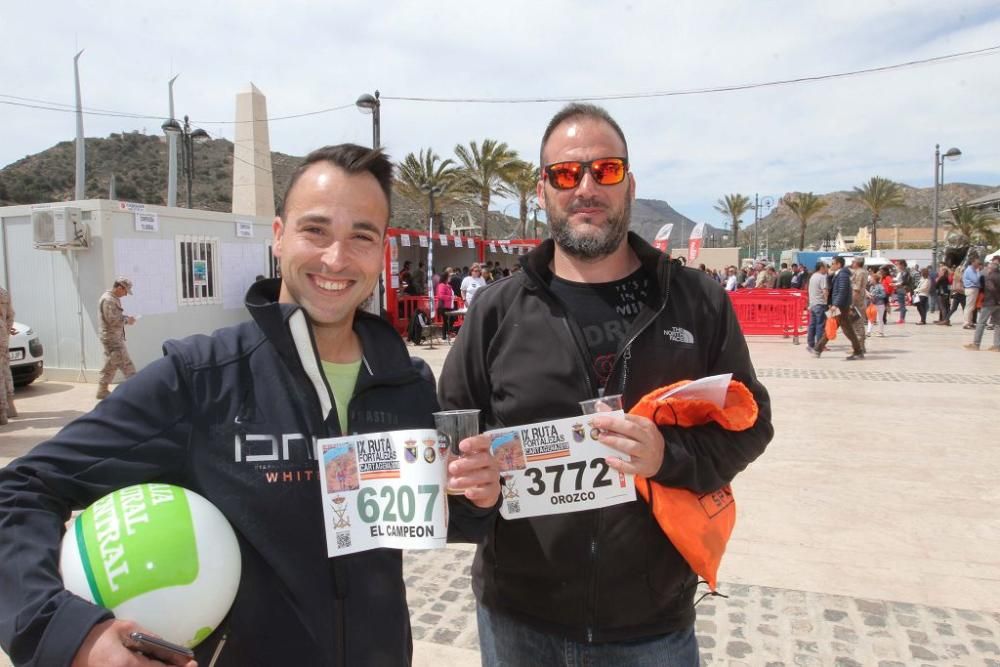 Entrega de dorsales para la Ruta de las Fortalezas de Cartagena