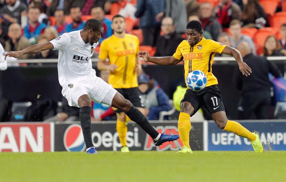 Valencia CF - Young Boys, en imágenes