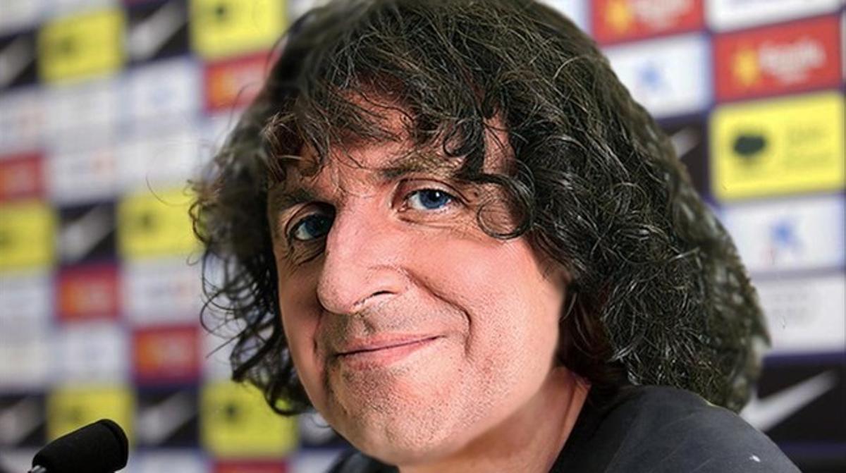 Puyol (Jordi Rios), a ’Crackòvia’. Puyol (Jordi Rios), a ’Crackòvia’.