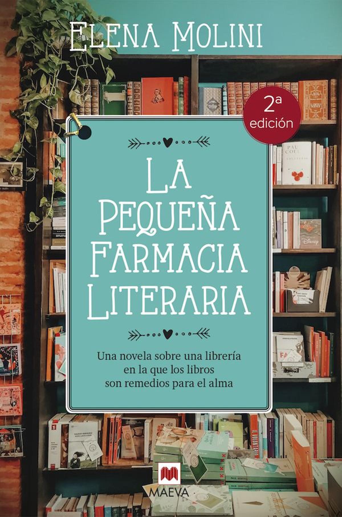 La novela ‘La pequeña farmacia literaria’, de Elena Molini (Maeva).
