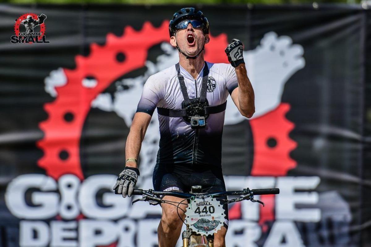 Salva Oliver, amante del ciclismo btt.
