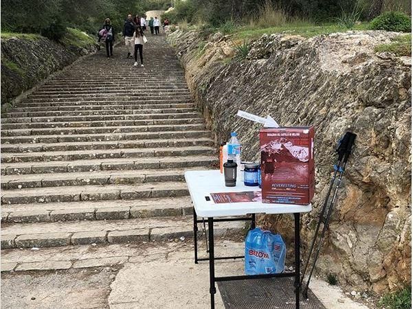 20 Stunden Treppen erklimmen am Castell Bellver