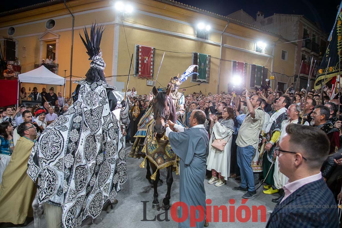 Procesión del Baño y parlamento en las Fiestas de Caravaca