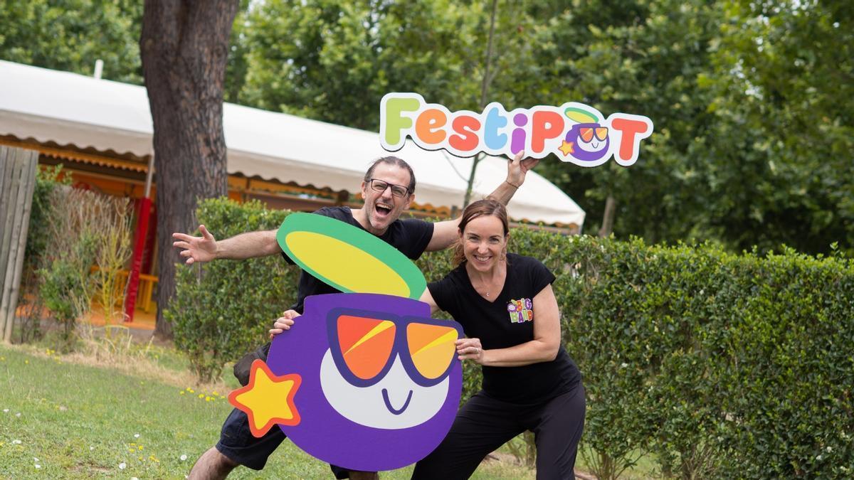 Siddartha Vargas i Helena Bagué, els membres d'El Pot Petit