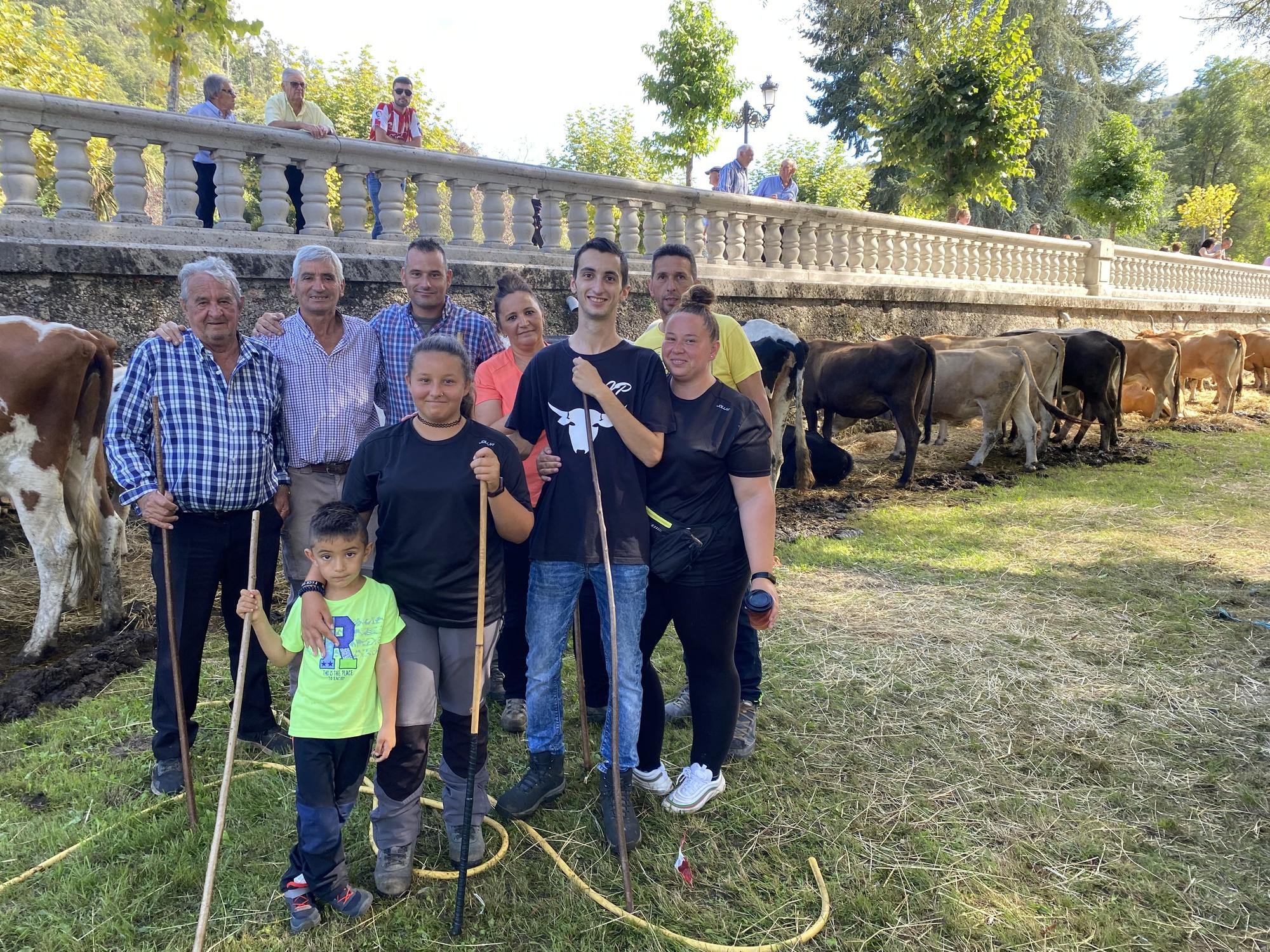 Concurso de ganado en la Feria de San Martín