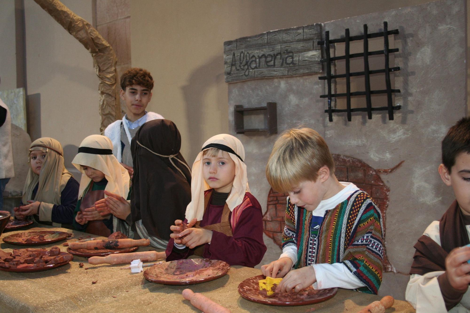 Belén Viviente del colegio San Francisco de Lorca