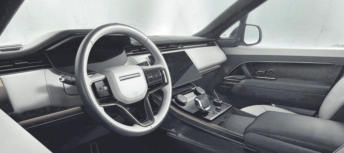 Interior del Range Rover Sport 2023