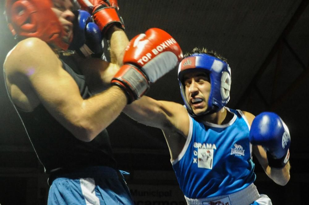 La noche del mejor boxeo gallego