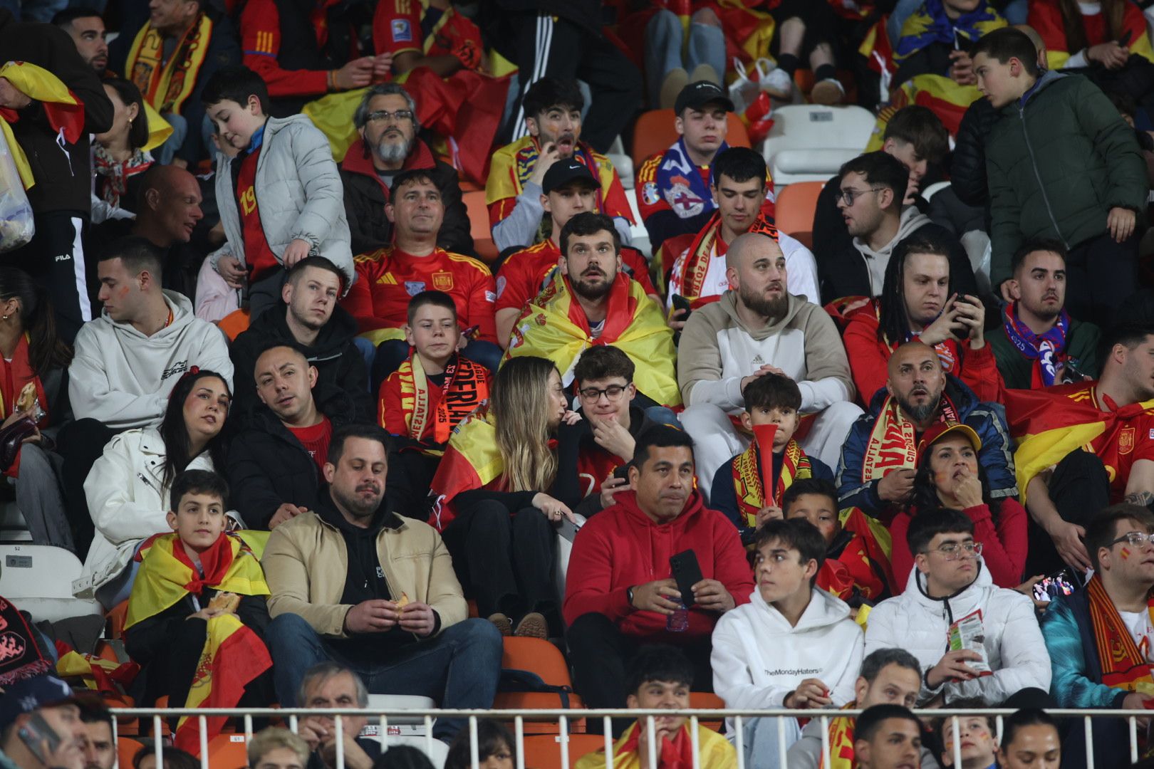 Búscate en Mestalla en el partido de España- Países Bajos
