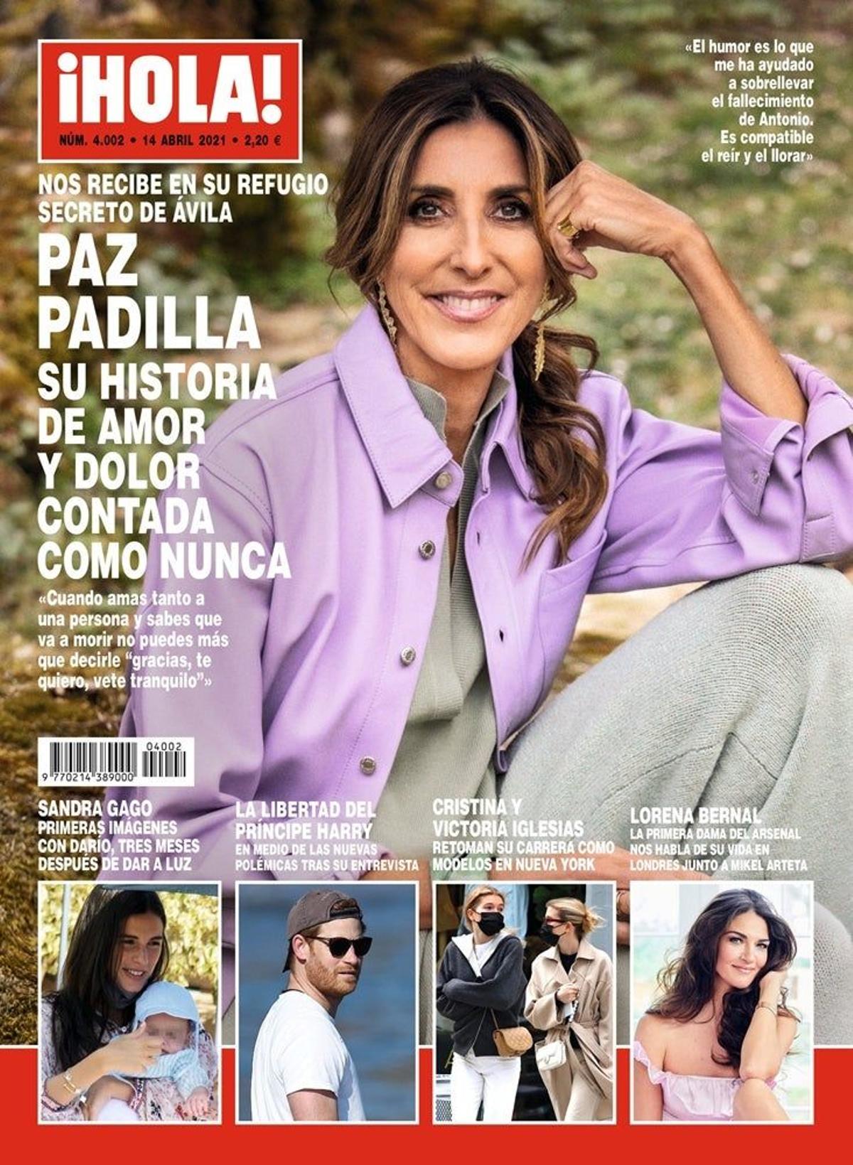 Portada de la revista ¡Hola! del 7 de abril de 2021