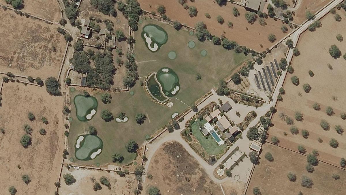Un chale de Llucmajor, con su propio campo privado de golf