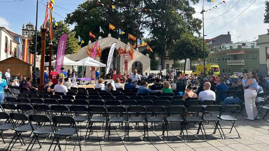 La Laguna se llena de tradición entre lucha canaria y oficios artesanos en las Fiestas del Cristo de La Laguna