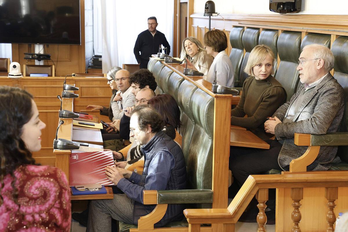 Imaxe dun pleno en Raxoi