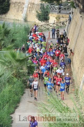 Marcha nórdica junto al Segura