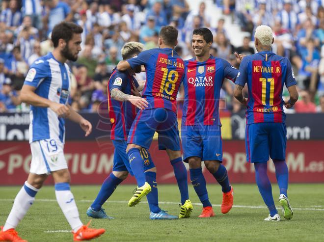 Leganés, 1 - FC Barcelona, 5