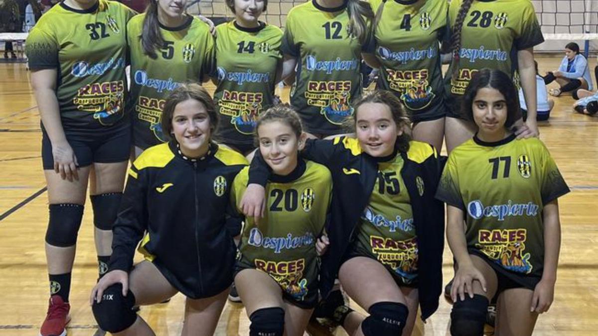 Voleibol Triunfos importantes de las seniors, júniors e infantiles del Real de Gandia CF