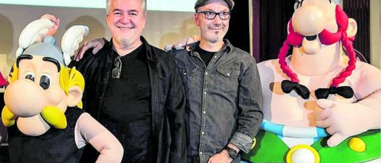 Didier Conrad y Jean-Yves Ferri, la nueva generación de Astérix. | LA OPINIÓN