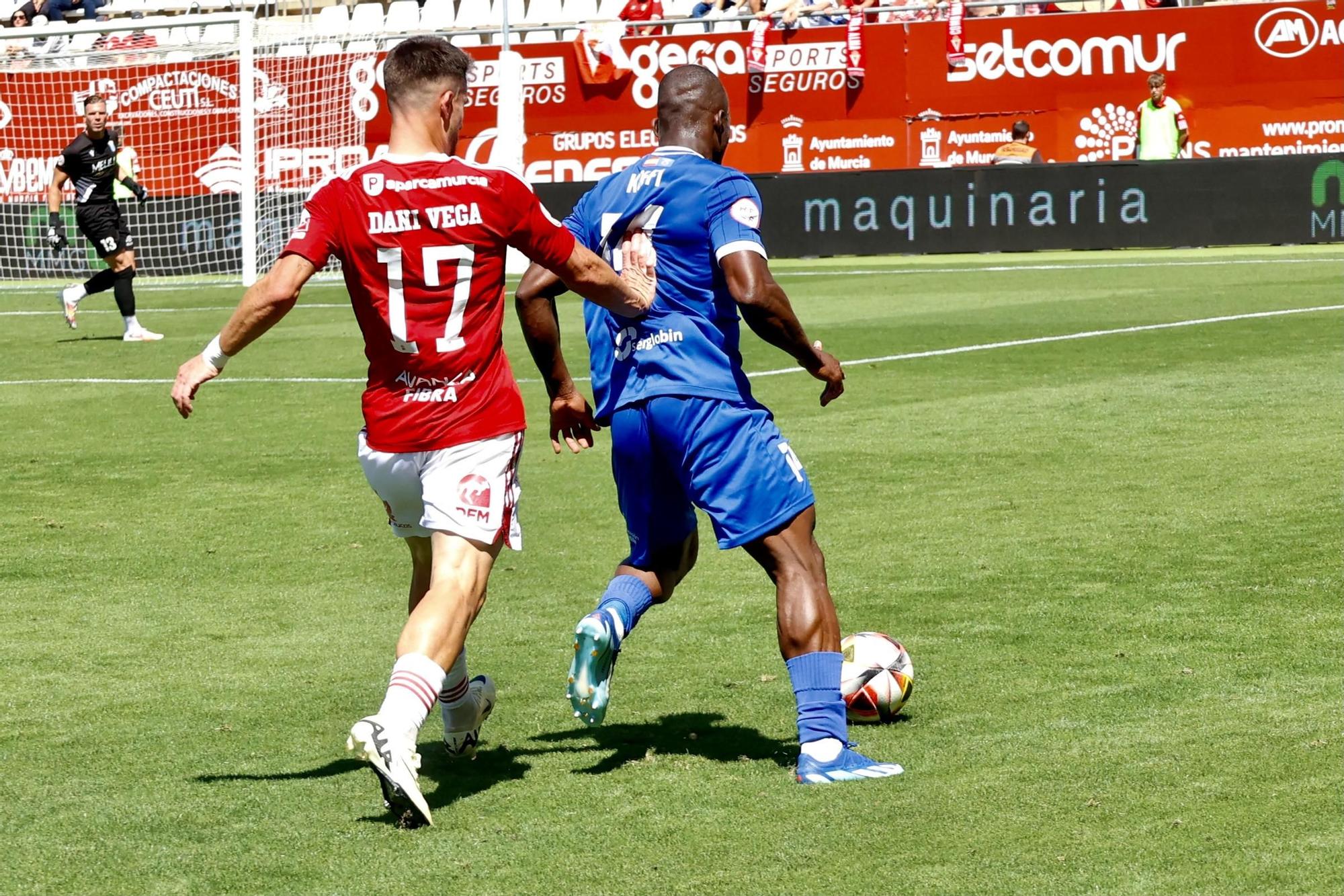 Real Murcia - UD Melilla, en imágenes