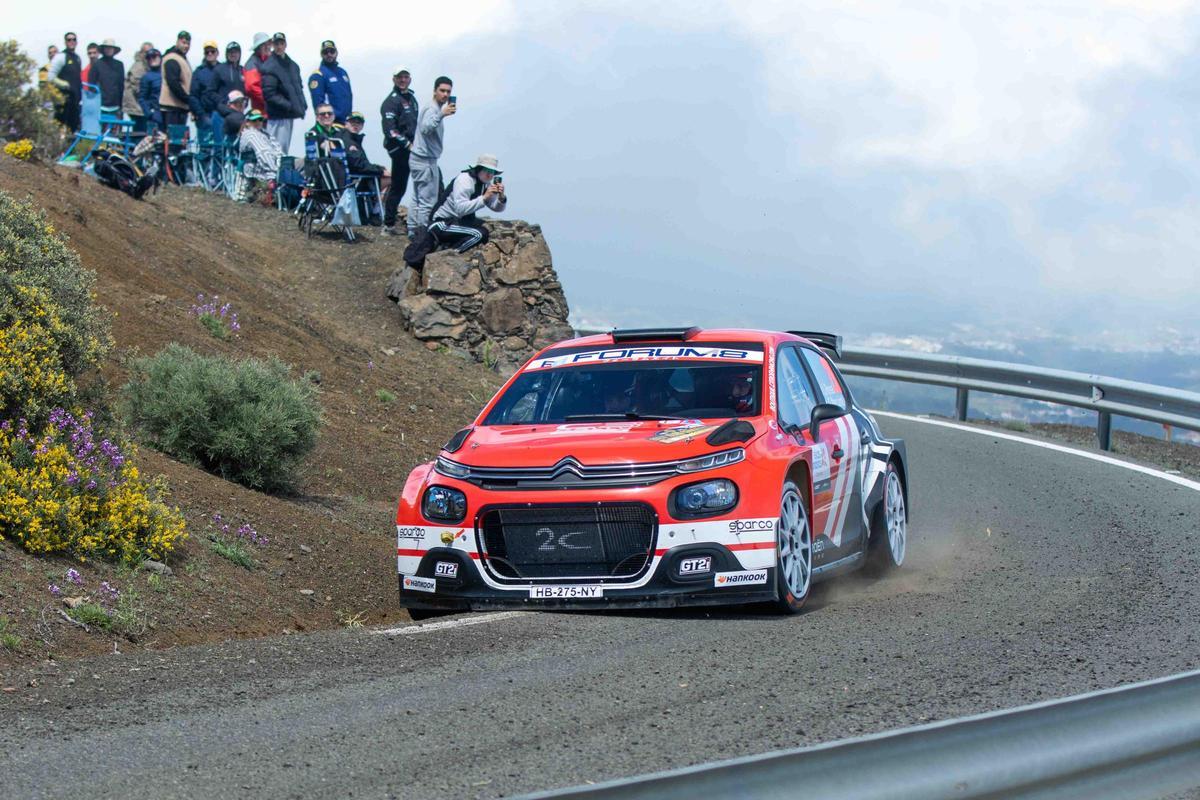 La segunda jornada del Rally Islas Canarias 2026, en imágenes