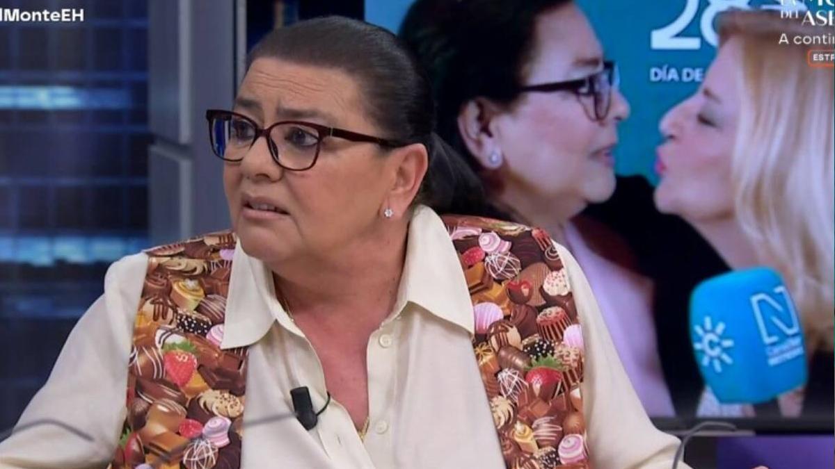María del Monte en 'El hormiguero'.