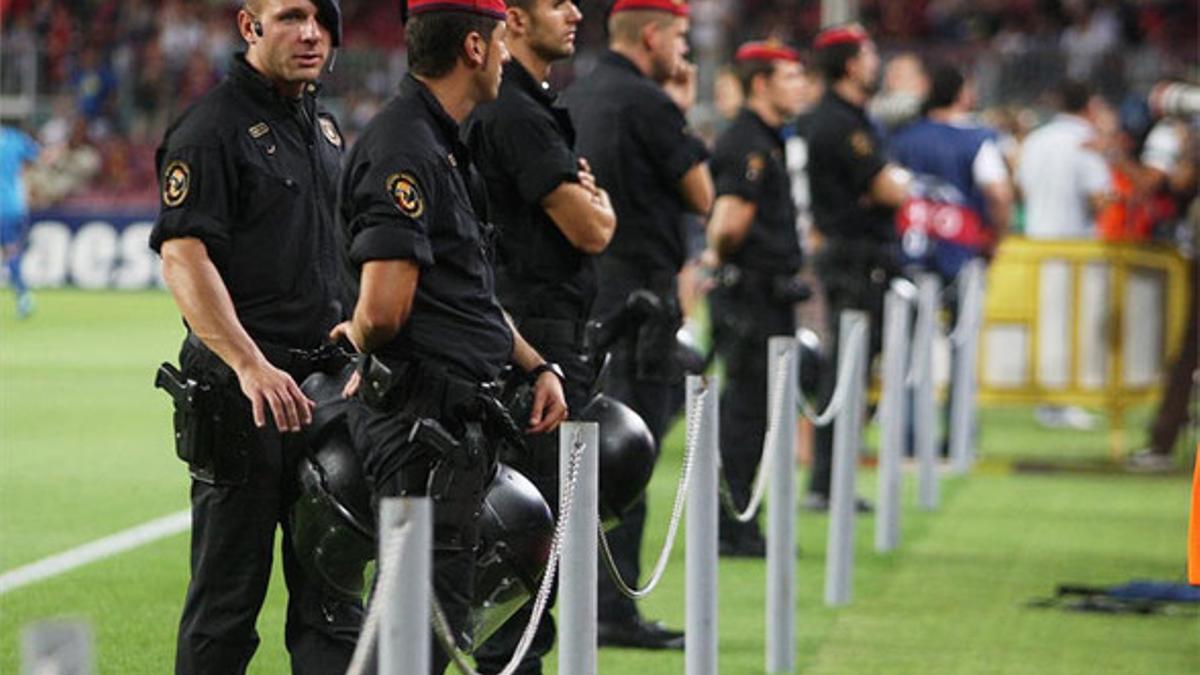 Habrá un amplio dispositivo policial para la final de la Copa del Rey