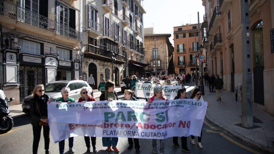 Tráfico apoya el cambio del plan de las canteras de Establiments