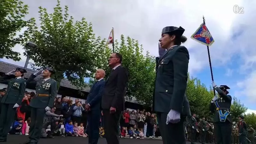 El Puente de Sanabria, el escenario elegido para conmemorar el 182 aniversario de la fundación de la Guardia Civil