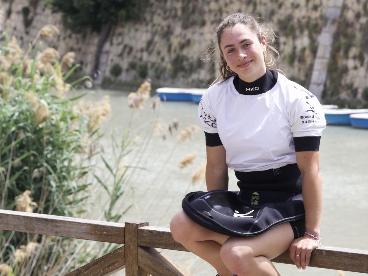 La piragüista Clara González.