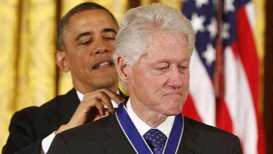 Obama condecora a Bill Clinton y Oprah Winfrey