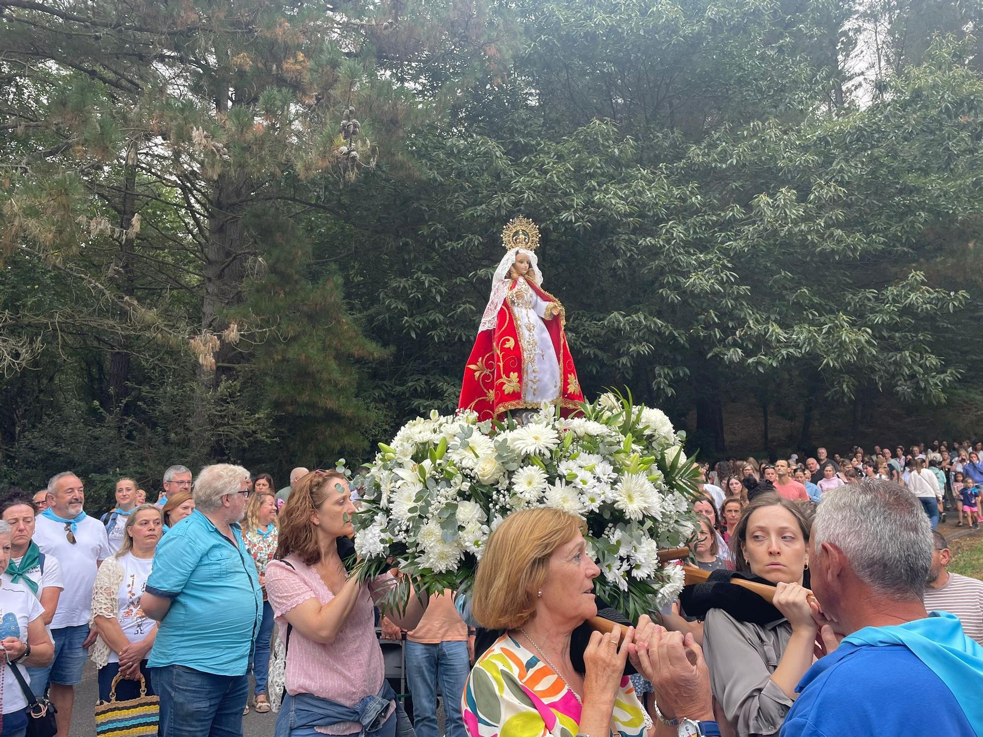 La Virgen del Viso ya está en la colegiata de Salas