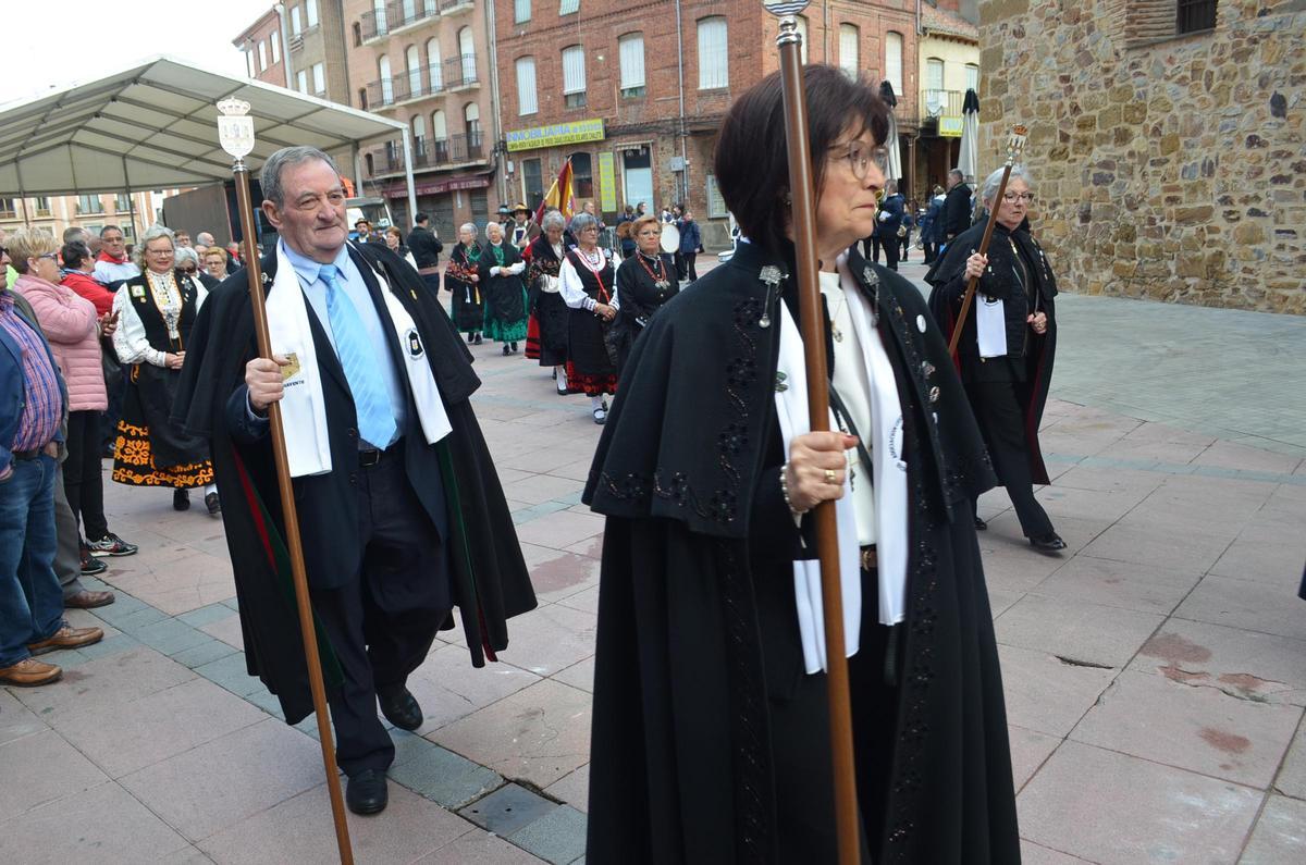 La Procesión de la Virgen de la Vega, en imágenes