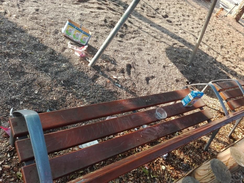 Brutícia a l'entorn del Parc Central de Girona