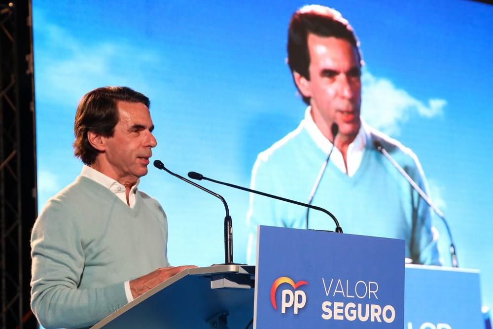 Acto del PP en el pabellón Cagigal de Murcia