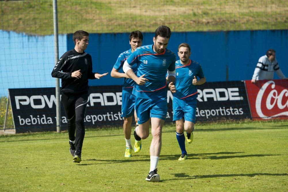 Entrenamiento del Real Oviedo