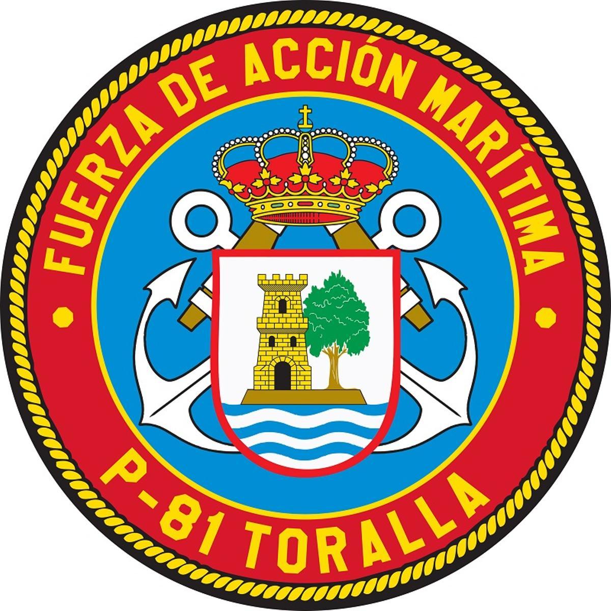 La patrullera de vigilancia «Toralla» de la Armada