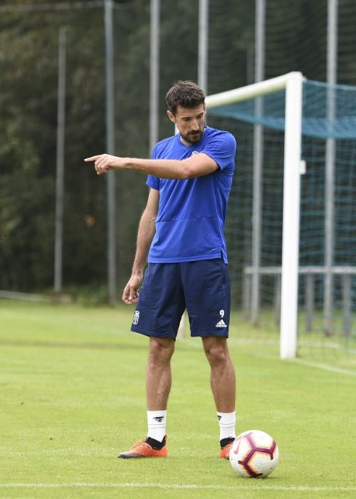 Entrenamiento del Oviedo