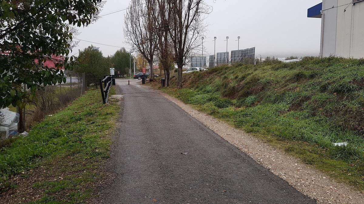 Cerca de la Vía Verde se ha producido el accidente.