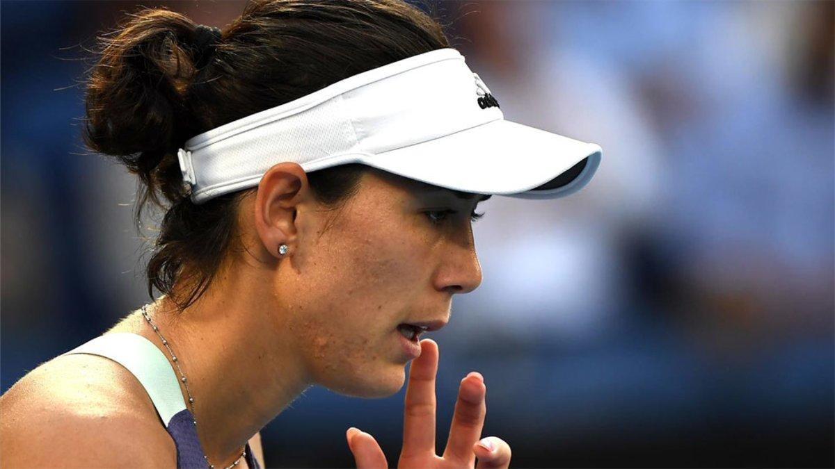 Muguruza solo piensa partido a partido