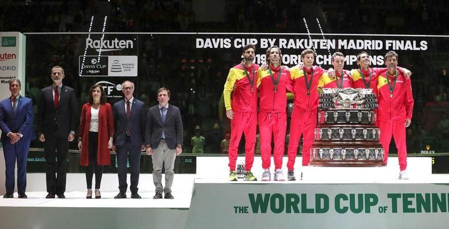 La victoria de España en la Copa Davis