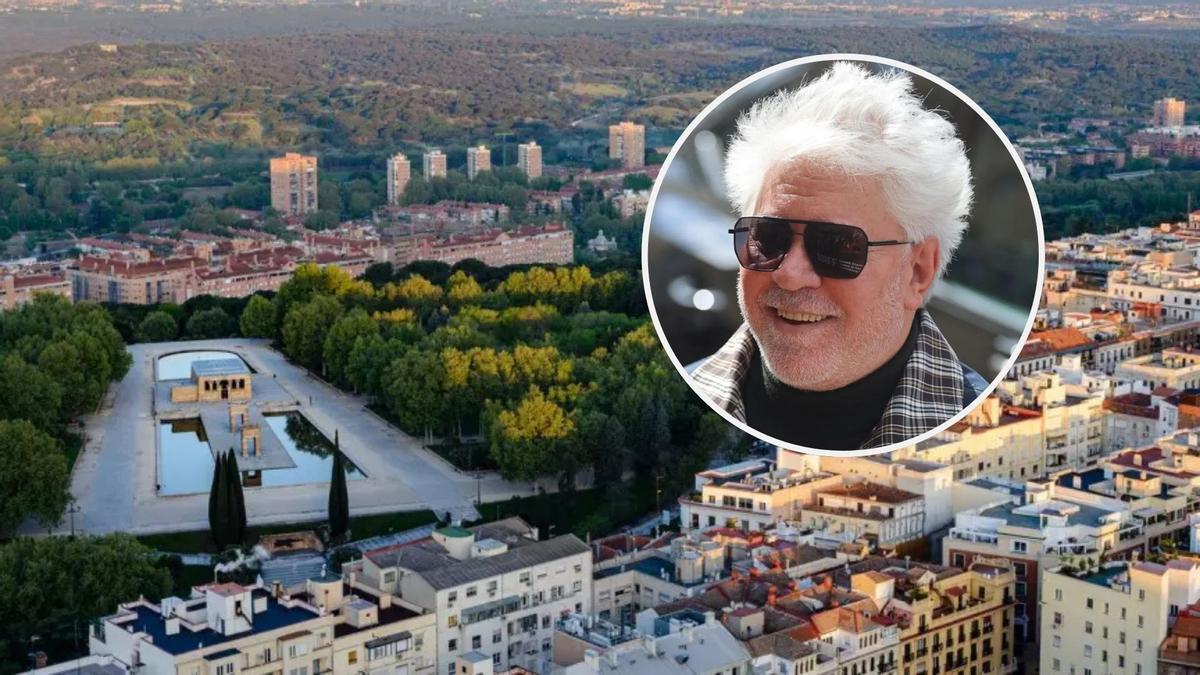Almodóvar reside desde hace casi dos décadas en el Paseo del Pintor Rosales, dentro del barrio de Argüelles