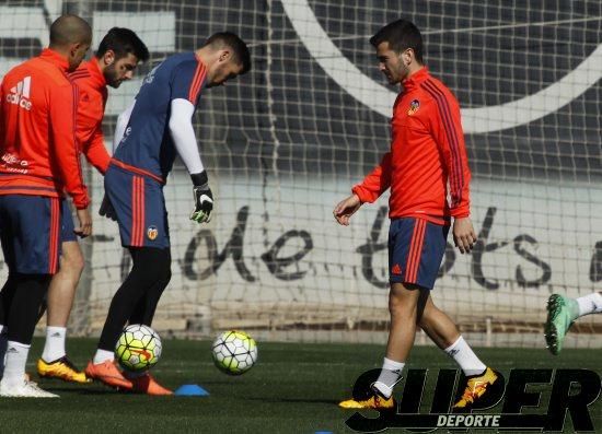 Entrenamiento del Valencia CF